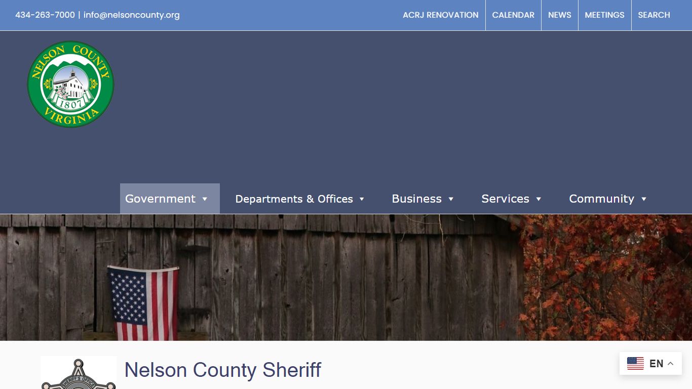 Sheriff’s Office – Nelson County Virginia